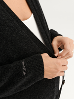 Merino Cardigan · graphite