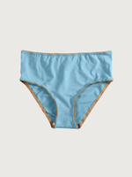 COTTON Cornflower Blue Bottoms · z wysokim stanem