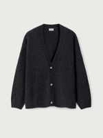 Merino Cardigan · graphite