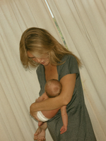 Nursing Dress · vintage grey