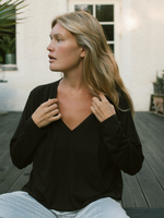 Longsleeve Nursing Top · black