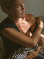 Nursing Dress · navy blue