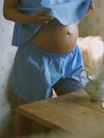 Lusia Shorts · summer blue