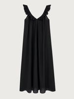 Lusia Midi Dress · soft black