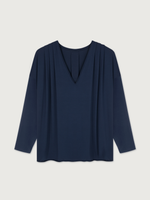 Longsleeve Nursing Top · navy blue