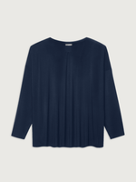 Longsleeve Nursing Top · navy blue