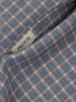 Flannel Check Shirt · blue-grey