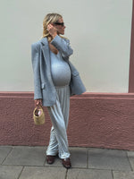 Rib Tank Top · grey melange