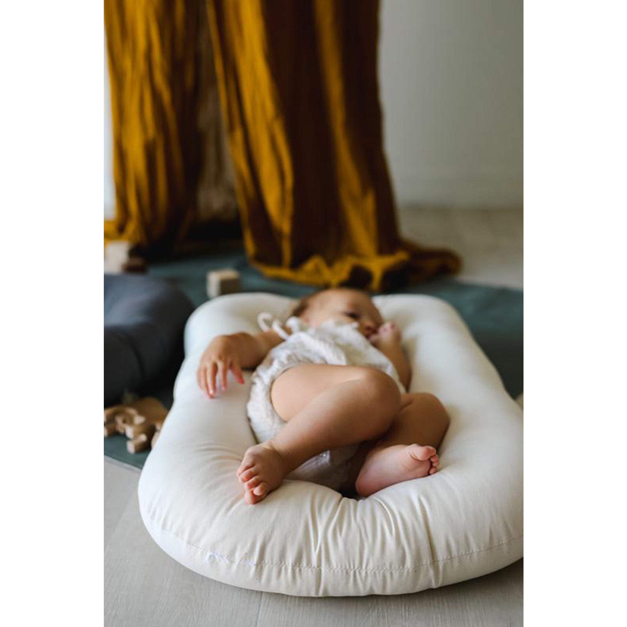 Snuggle me スナグルミー ナチュラル Infant Lounger + Cover Set [ natural ] / snuggle me