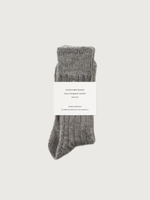 Alpaca Bed Socks · grey