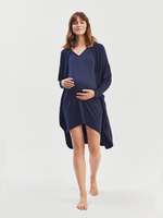 Nursing Dress · navy blue