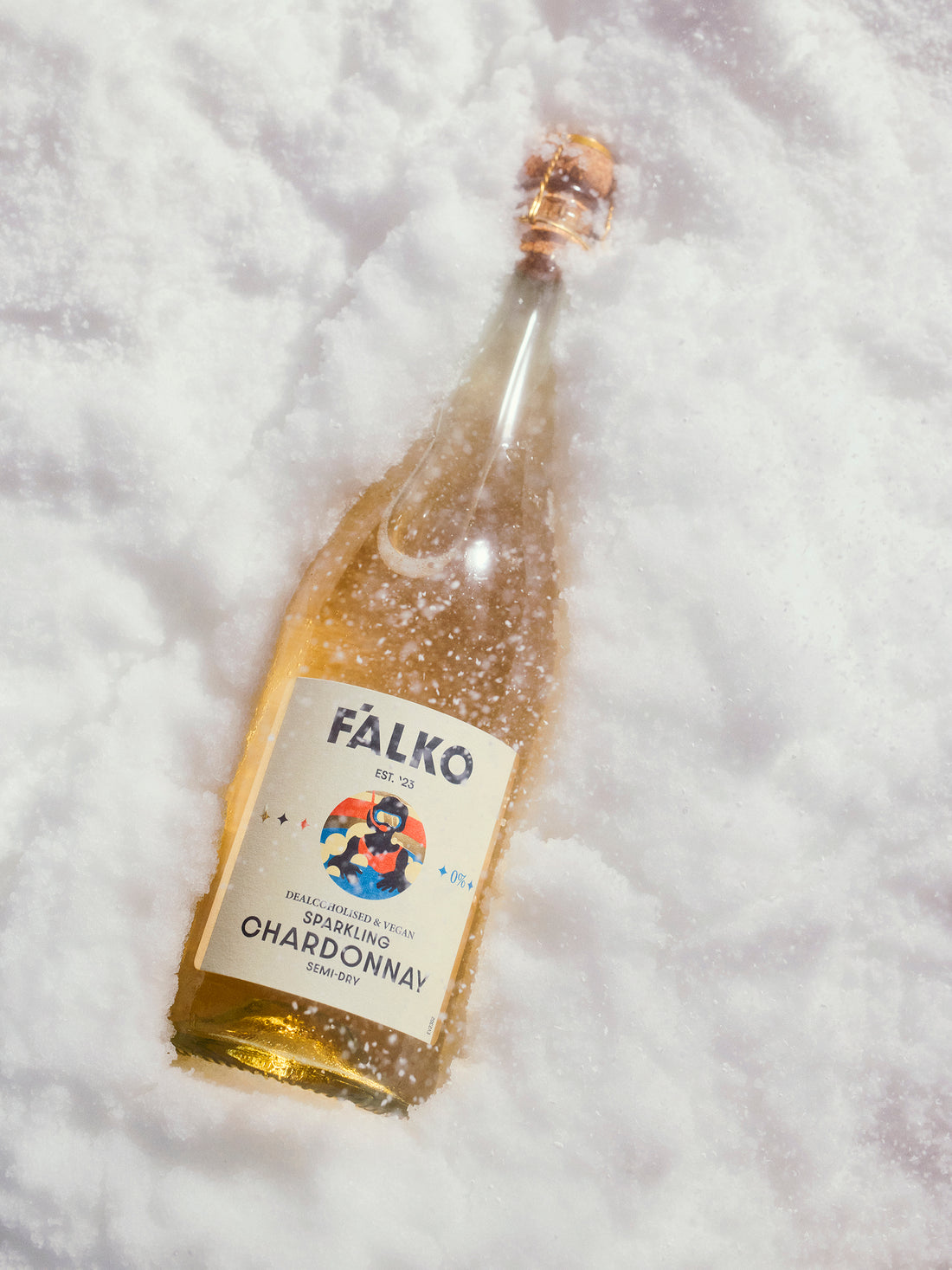 Bezalkoholowe F'ALKO 750 ml · Sparkling Chardonnay 0%