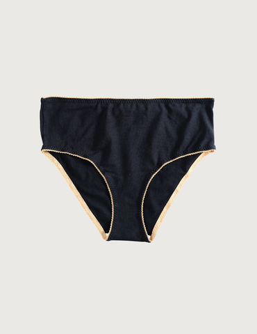 COTTON Black Bottoms · z wysokim stanem