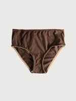 Cotton COCOA BUTTER Bottoms · z wysokim stanem