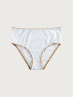 COTTON White Bottoms · z wysokim stanem