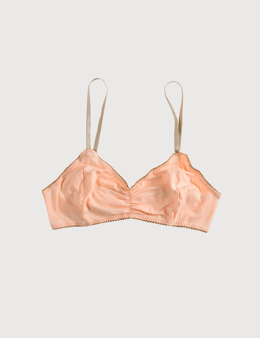 COTTON Apricot Bralette