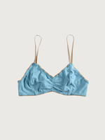 COTTON Cornflower Blue Bralette