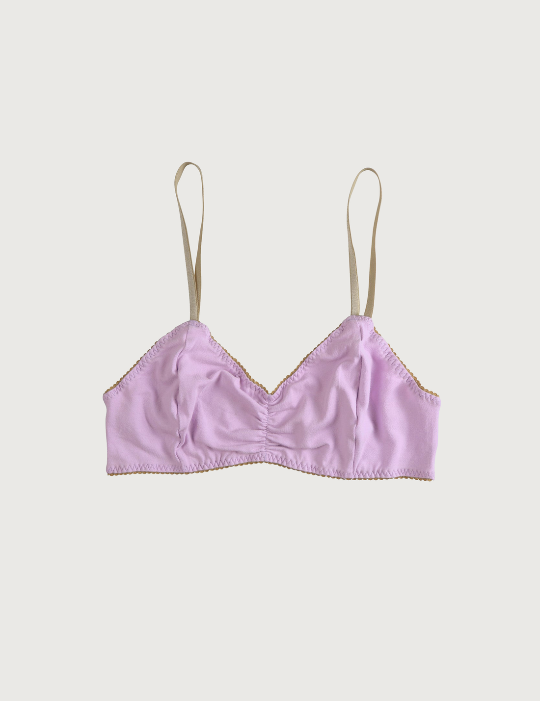 COTTON Lilac Bralette