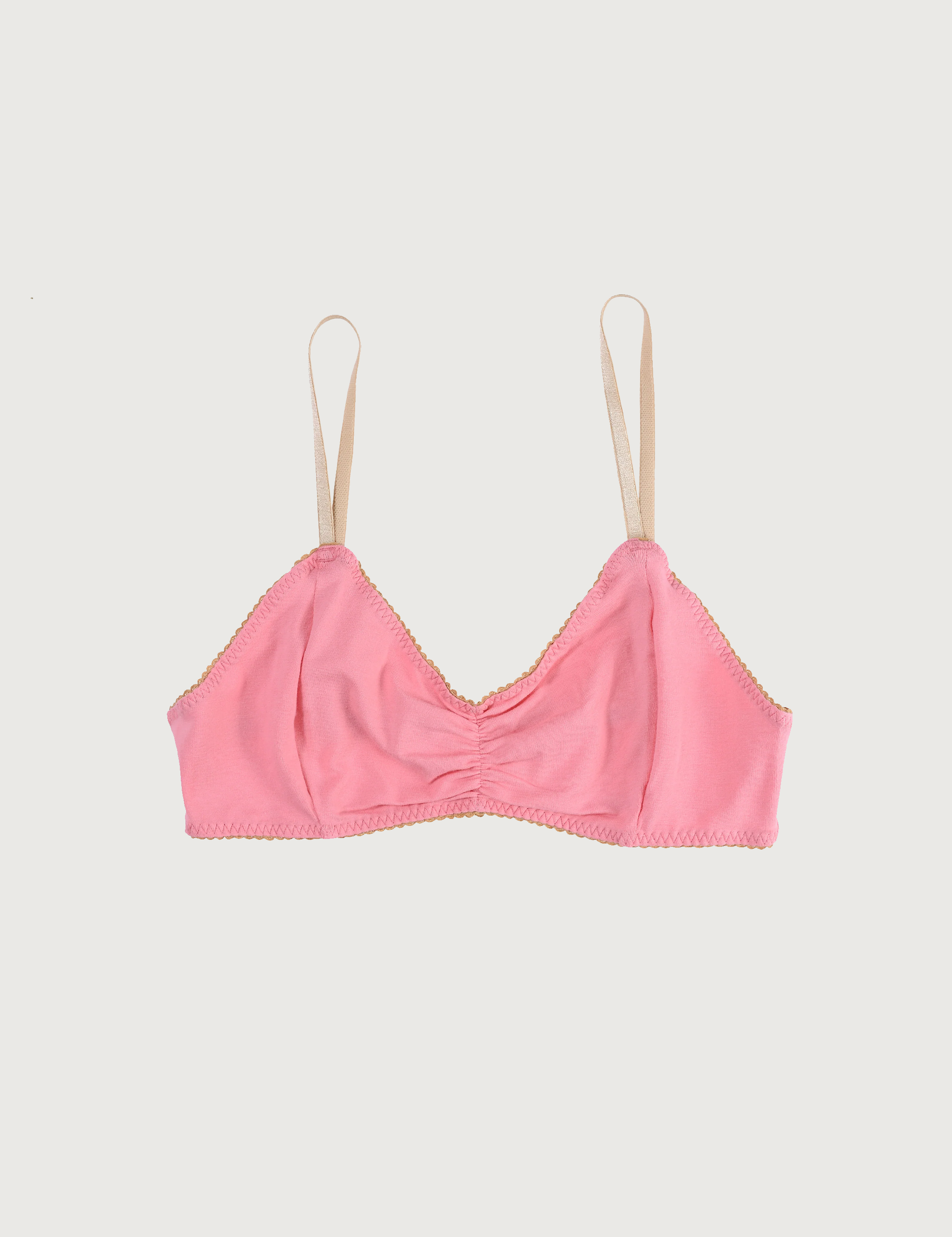 COTTON Peachy Pink Bralette – Francis & Henry™ PL
