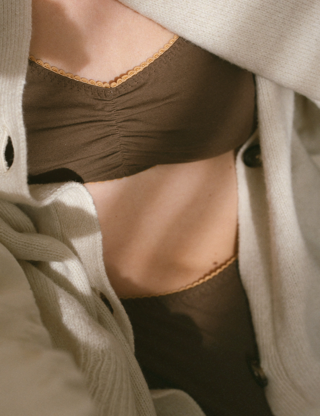 Cotton COCOA BUTTER Bralette