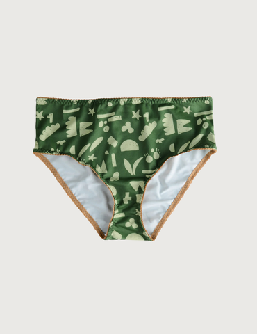BRANDO Bottoms · z wysokim stanem