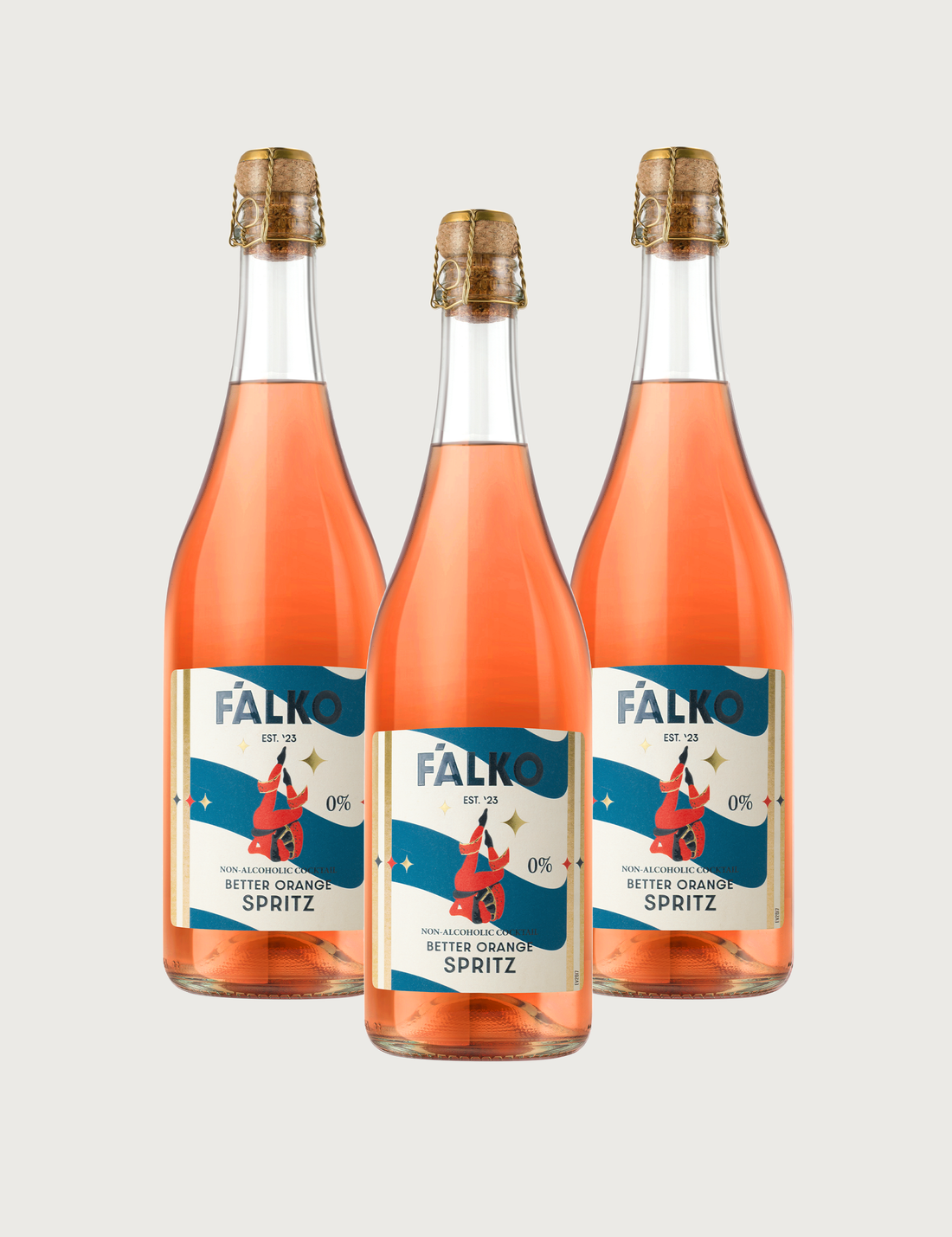 Bezalkoholowe F'ALKO 750 ml · Better Orange Spritz 0%
