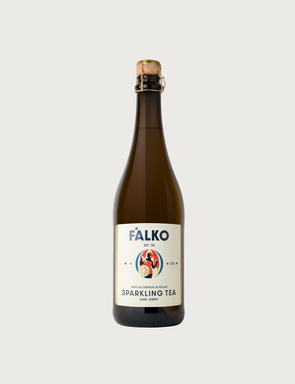 Bezalkoholowe F'ALKO 750 ml · Sparkling Tea 0,0%
