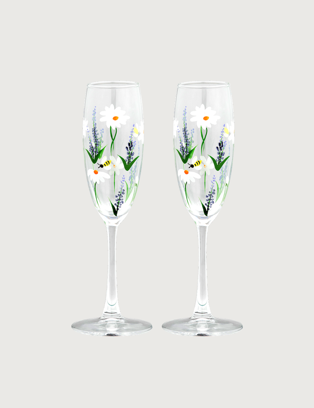 Kieliszek Springtime Toast Champagne Flute Set of 2