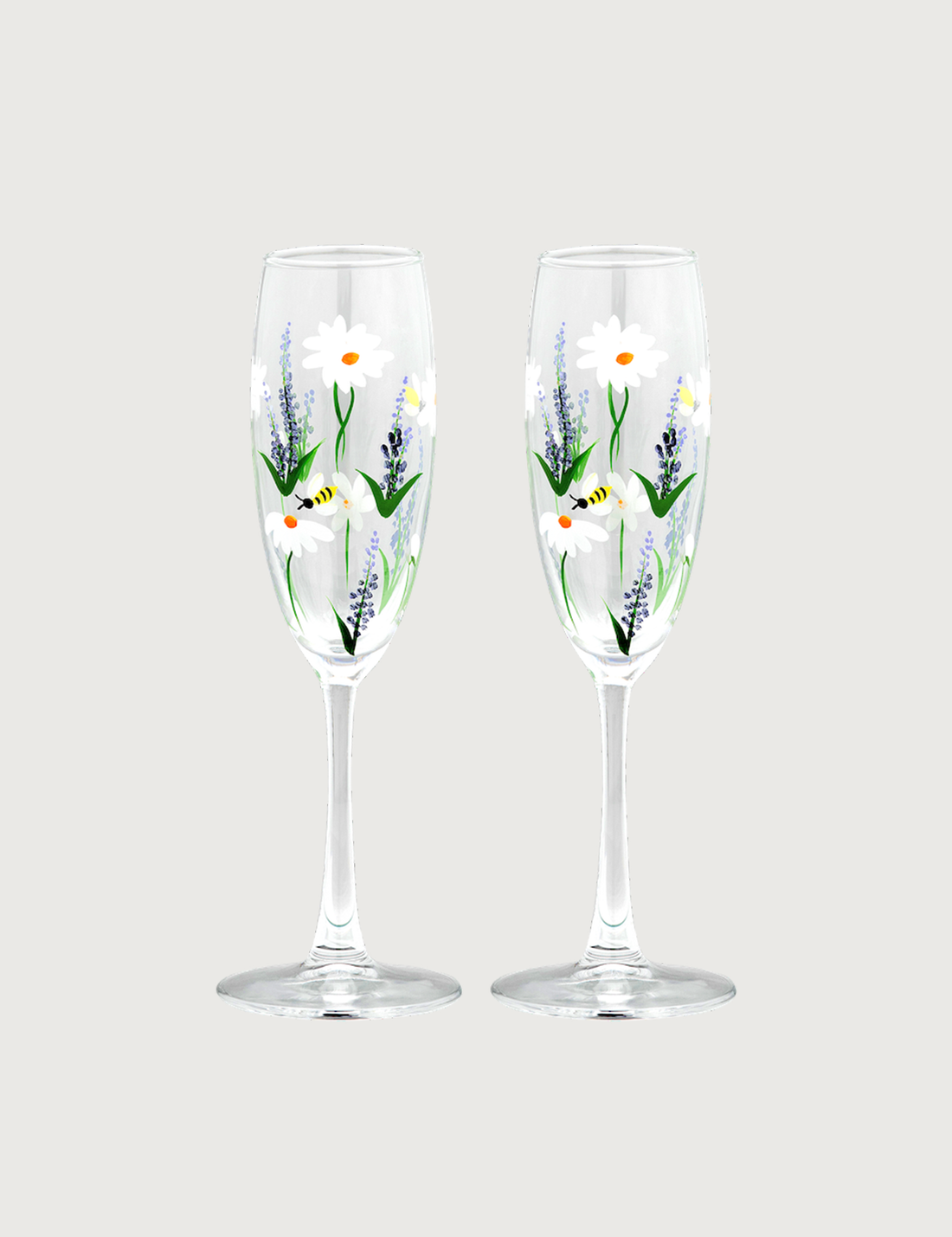 Kieliszek Springtime Toast Champagne Flute Set of 2
