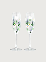 Kieliszek Springtime Toast Champagne Flute Set of 2