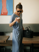 Nursing Tee · stormy blue