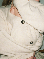 Merino Cardigan · beige