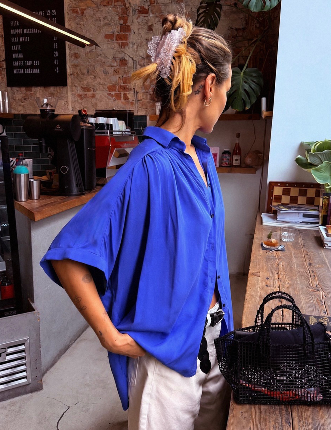 Nana Blouse · blue