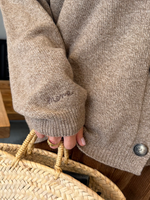 Merino Cardigan · taupe