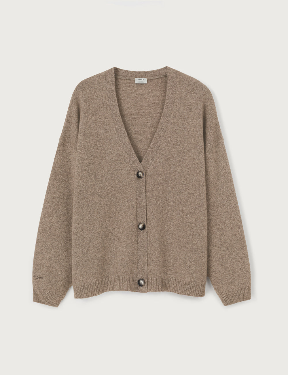 Merino Cardigan · taupe