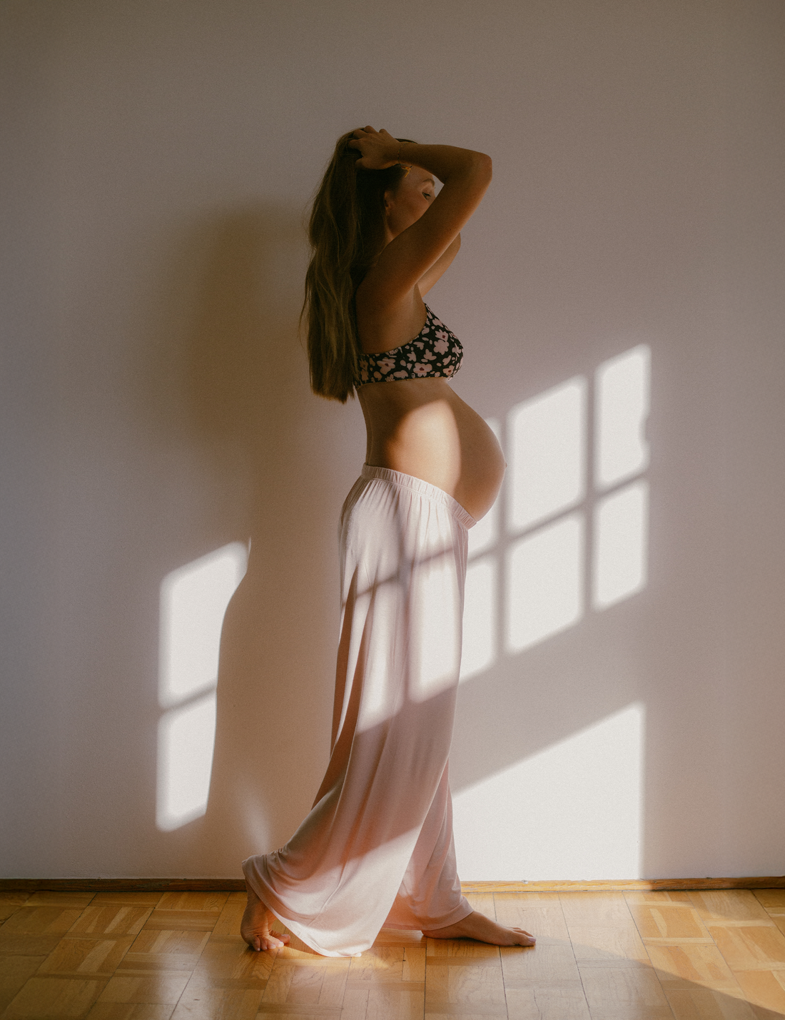 Boyfriend Pants · blush pink