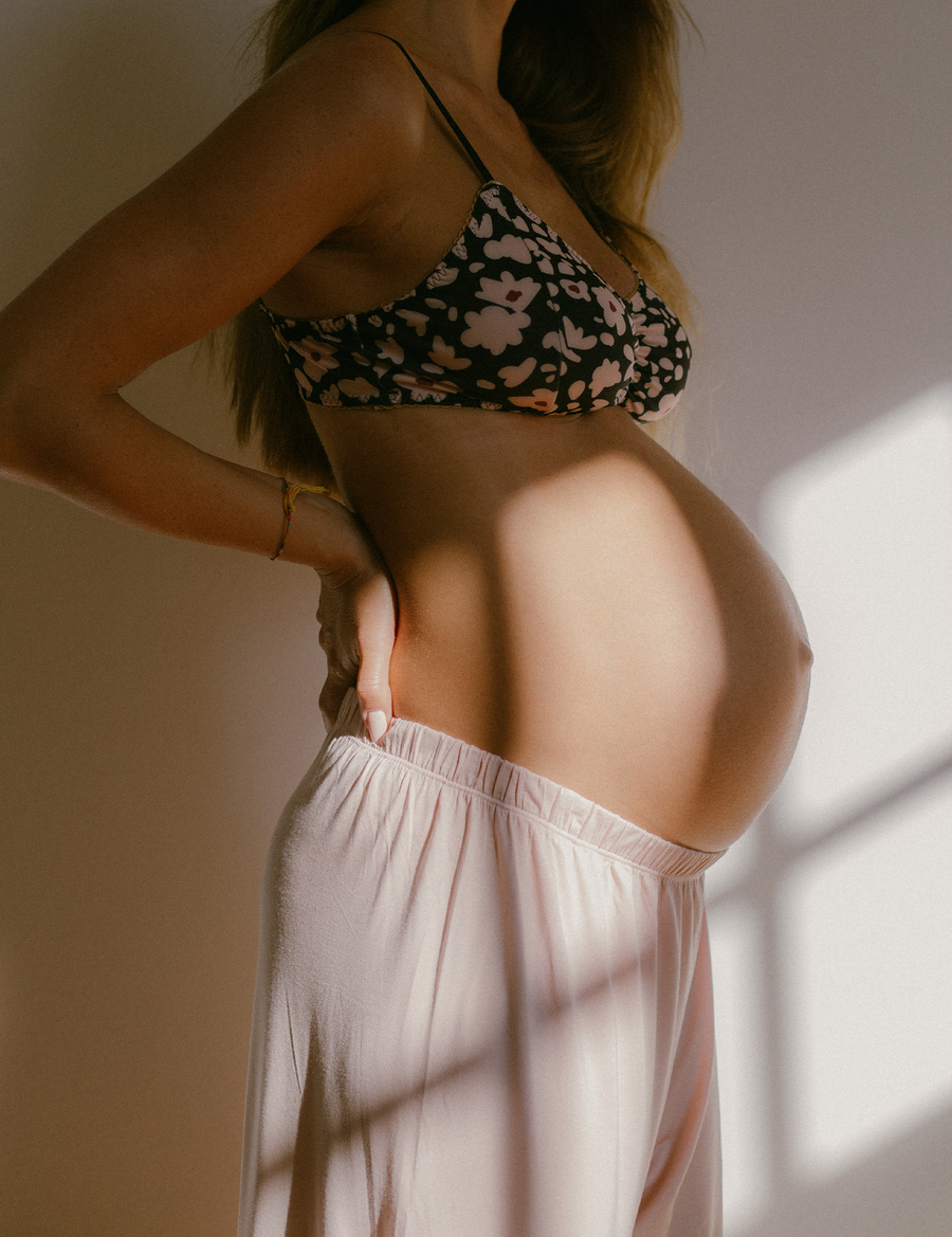 Boyfriend Pants · blush pink