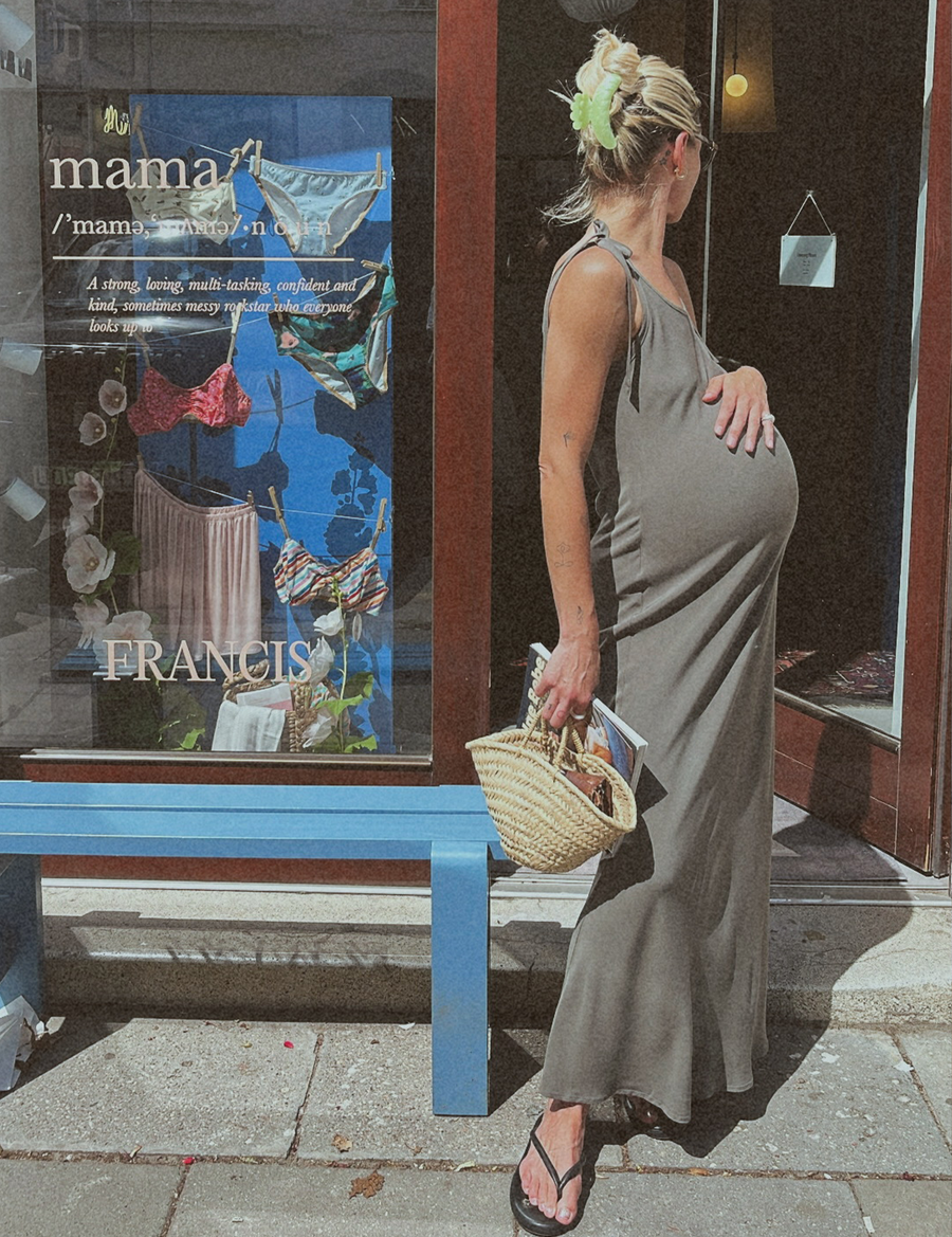 Sonia Dress · khaki green