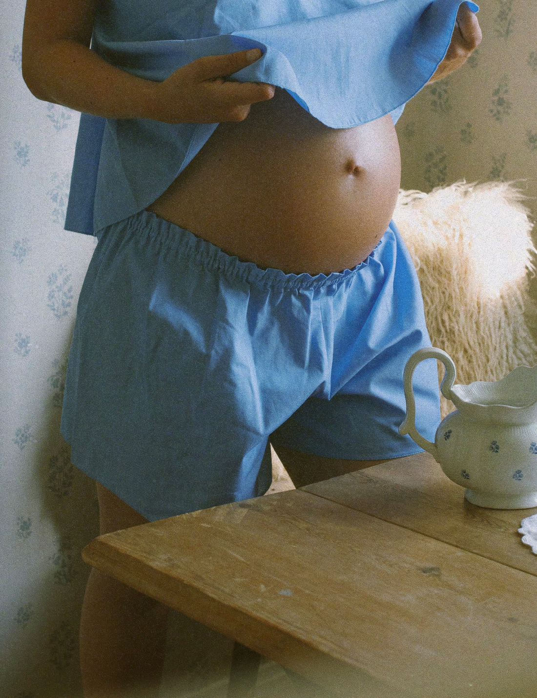 Lusia Shorts · summer blue