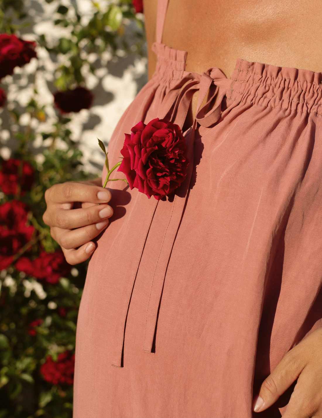PRE-ORDER Elis Dress · Vintage Rose