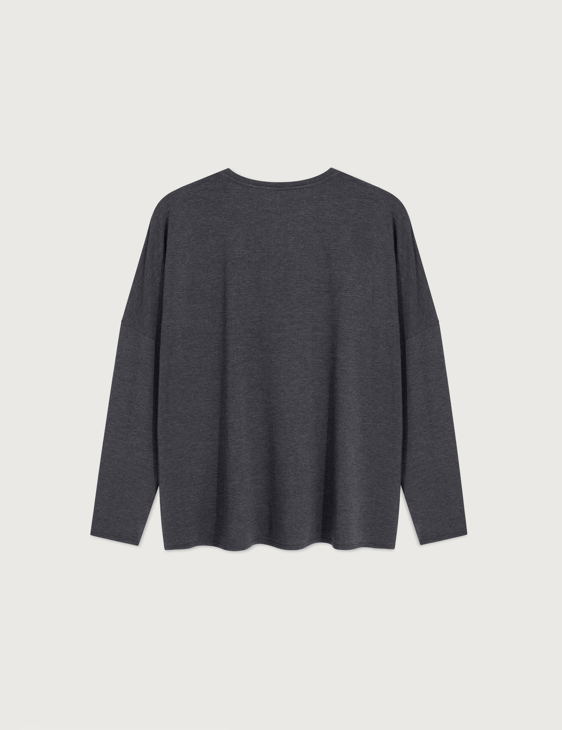 Longsleeve Basic Top · dark grey