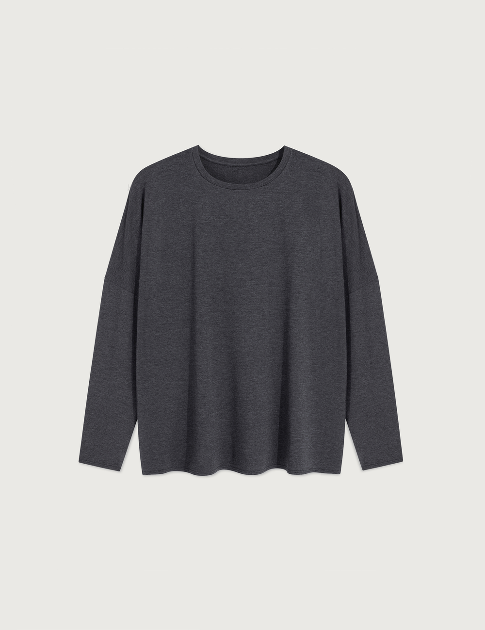 Longsleeve Basic Top · dark grey