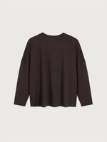 Longsleeve Basic Top · mocca brown