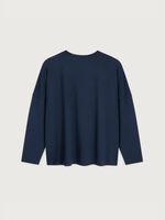 Longsleeve Basic Top · navy blue