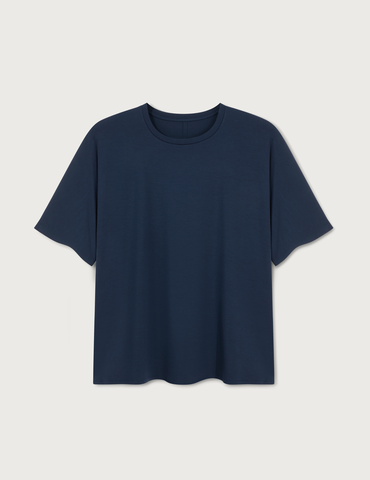 Basic Tee · navy blue