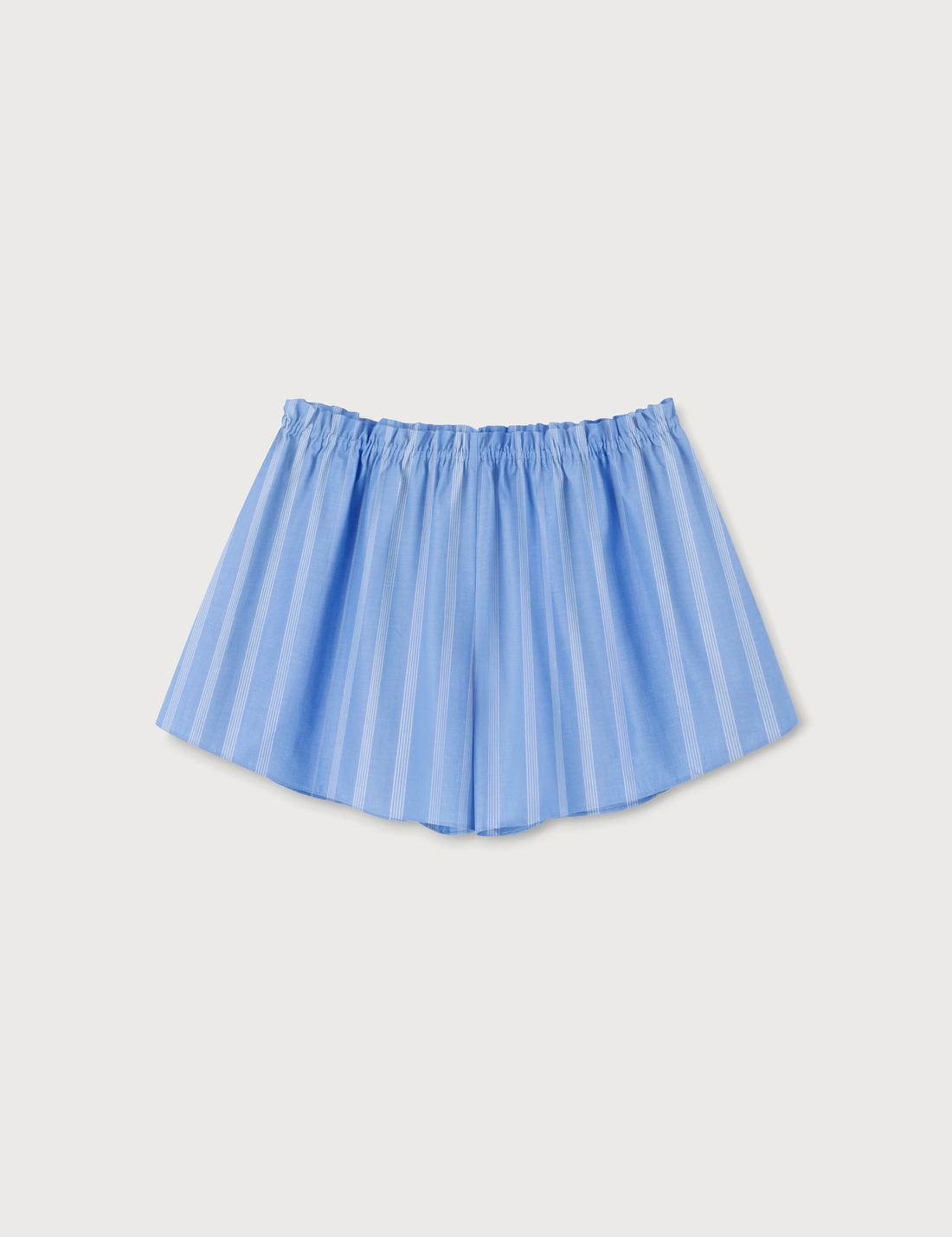 Lusia Shorts · stripy summer blue