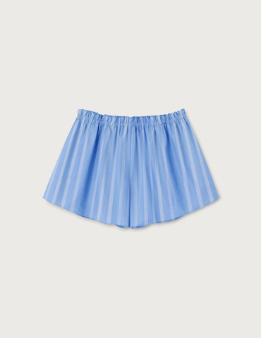 Lusia Shorts · stripy summer blue