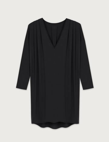Longsleeve Nursing Dress · black