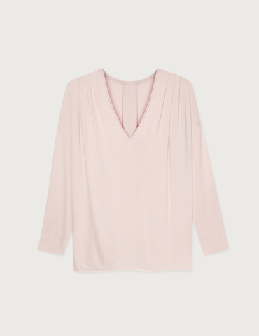 Longsleeve Nursing Top · blush pink