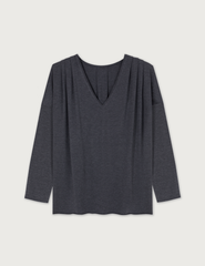 Longsleeve Nursing Top · dark grey